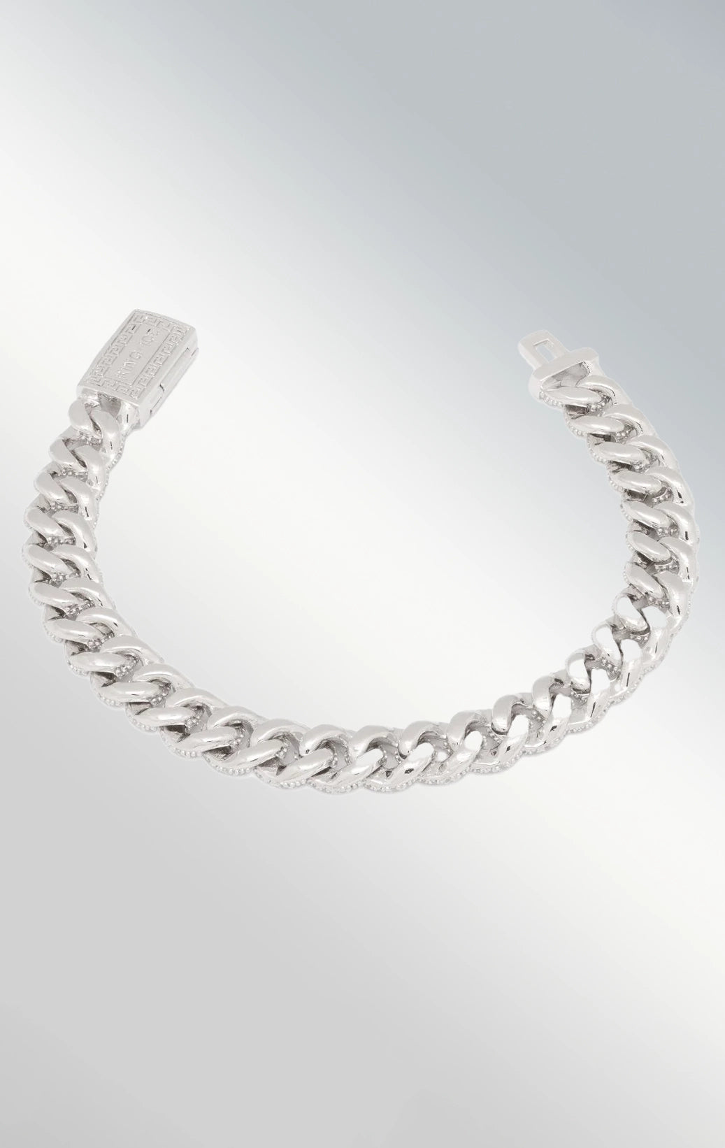 10mm iced Miami White Gold Bracelet