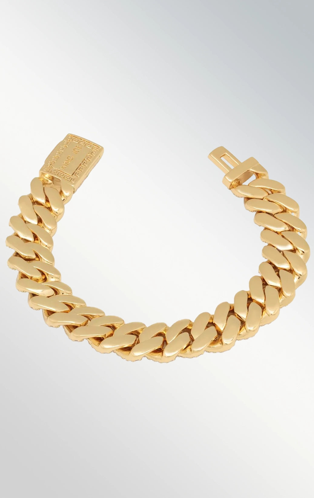 KING ICE 12mm ICED DMND MIA-CUBAN BRACELET - DENiMPiRE