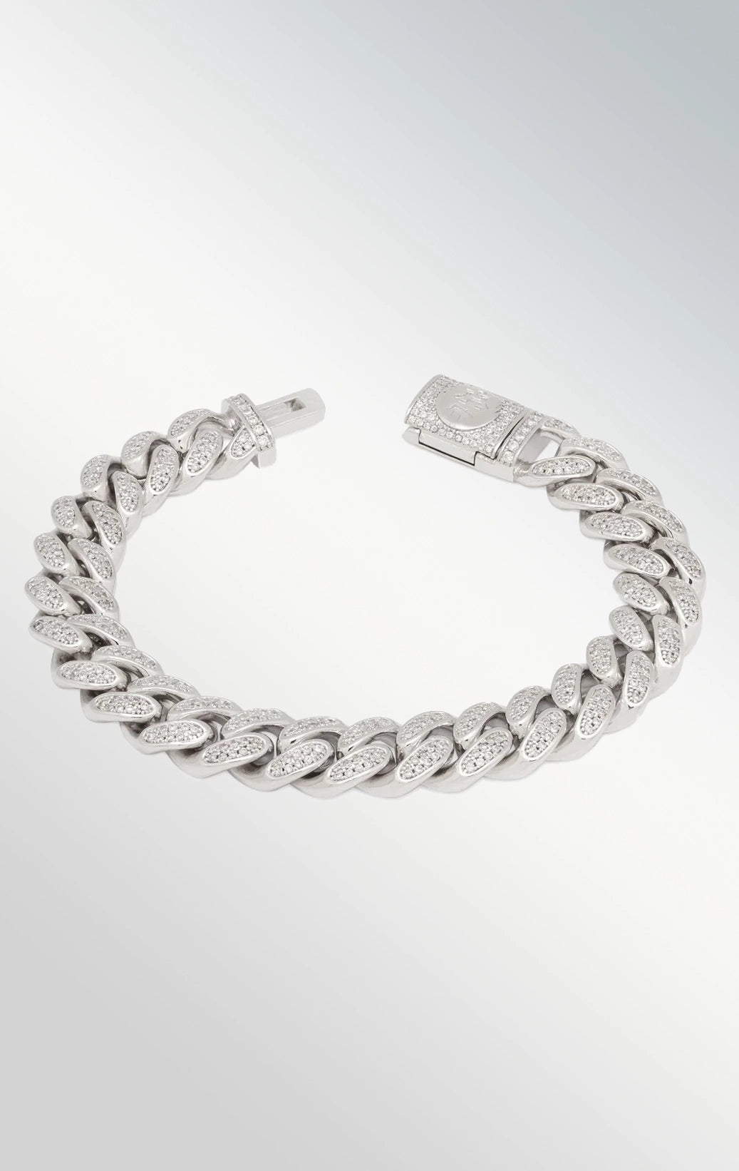 KING ICE 12mm ICED DMND MIA-CUBAN BRACELET - DENiMPiRE