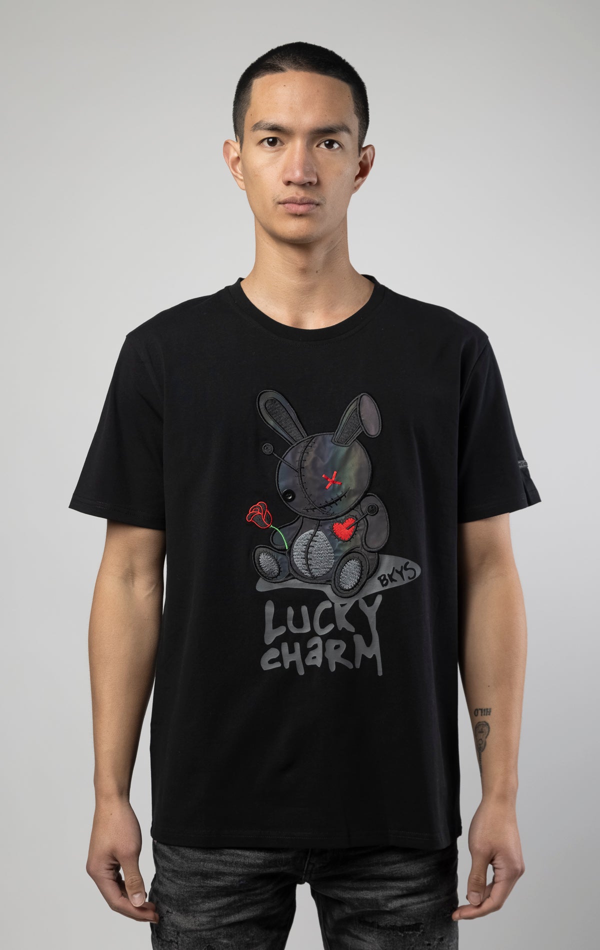 BKYS Black Reflect Lucky Charm Bunny- DENiMPiRE