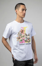 BKYS L lucky charm, t-shirt with bunny graphic on the front