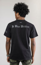 black CORE DAGGER vintage graphic t-shirt. The shirt is made from 100% cotton with a vintage wash and features a high-definition digital graphic on the front.