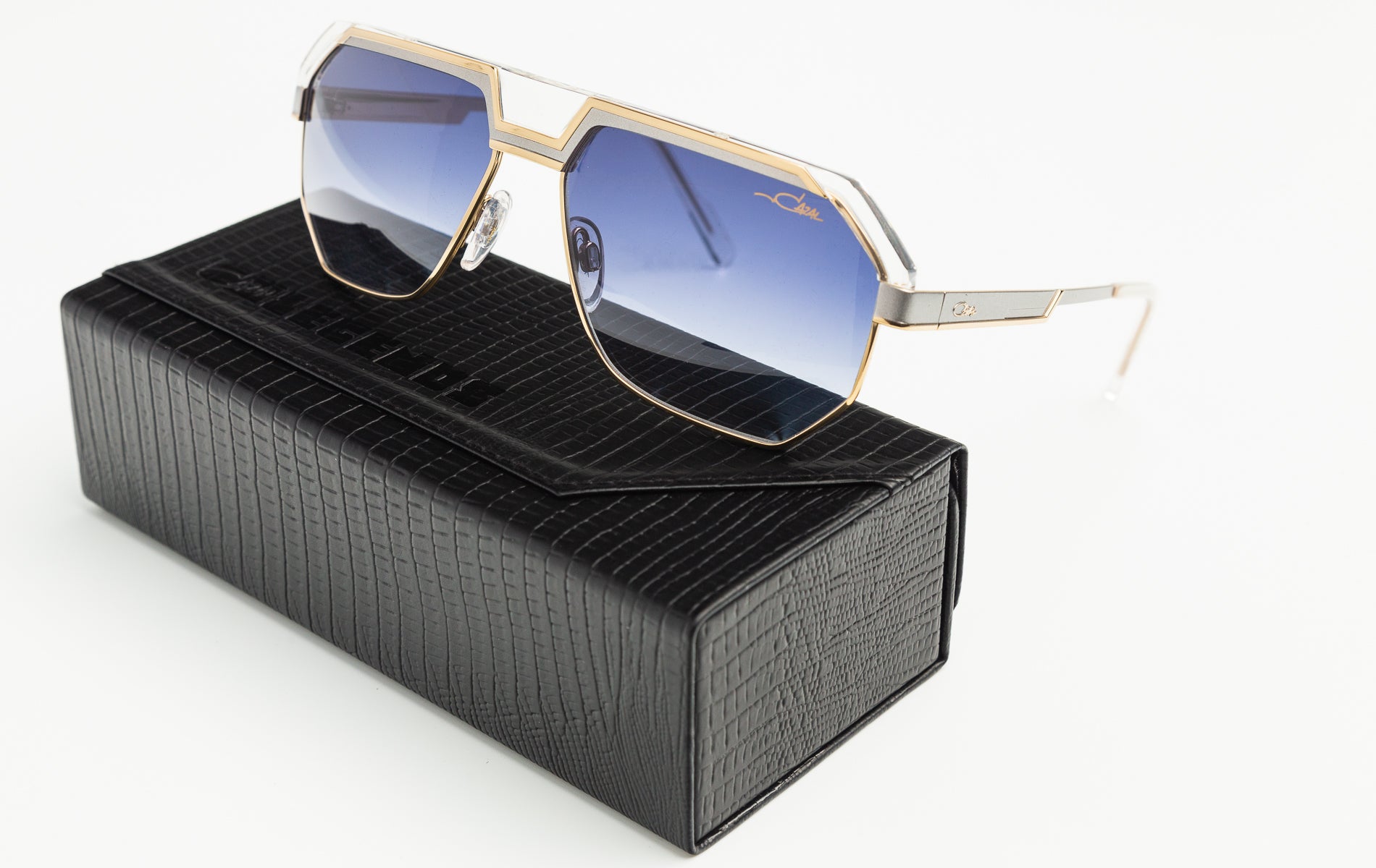 Cazal sunglasses, crystal gold frame