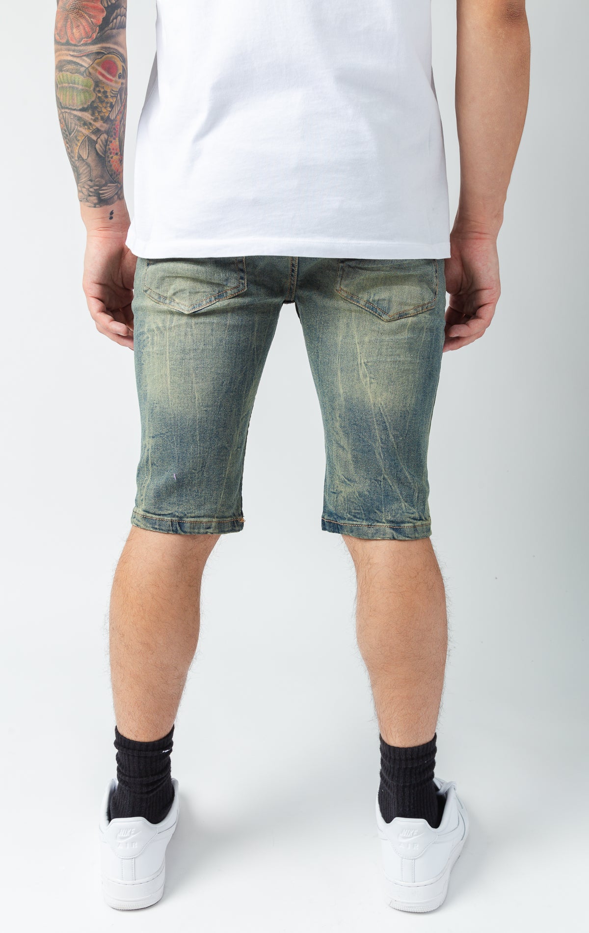 Vintage denim shorts