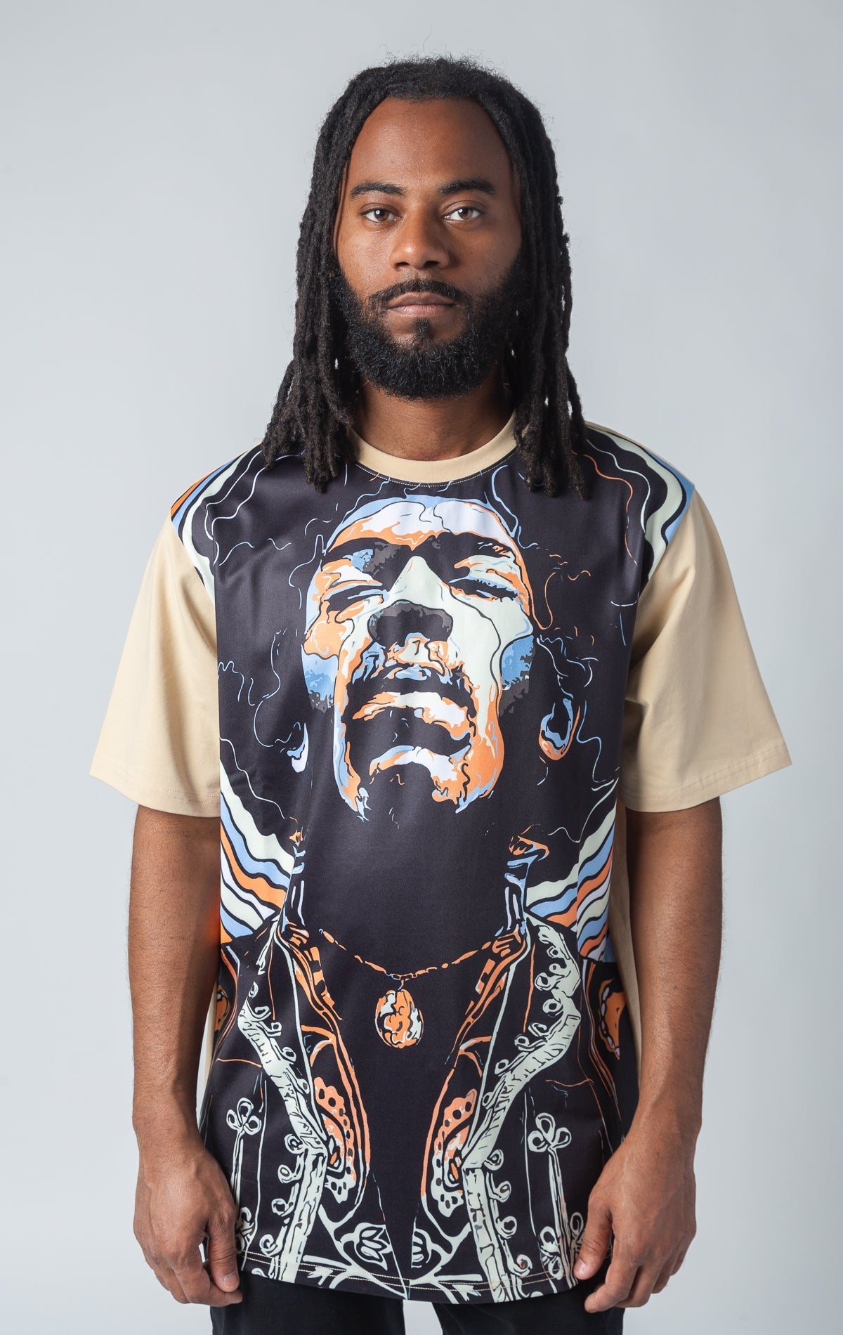 Jimmi Hendrix fan art shirt