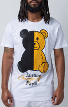 George V 2 TONE TEDDY TEE - DENiMPiRE