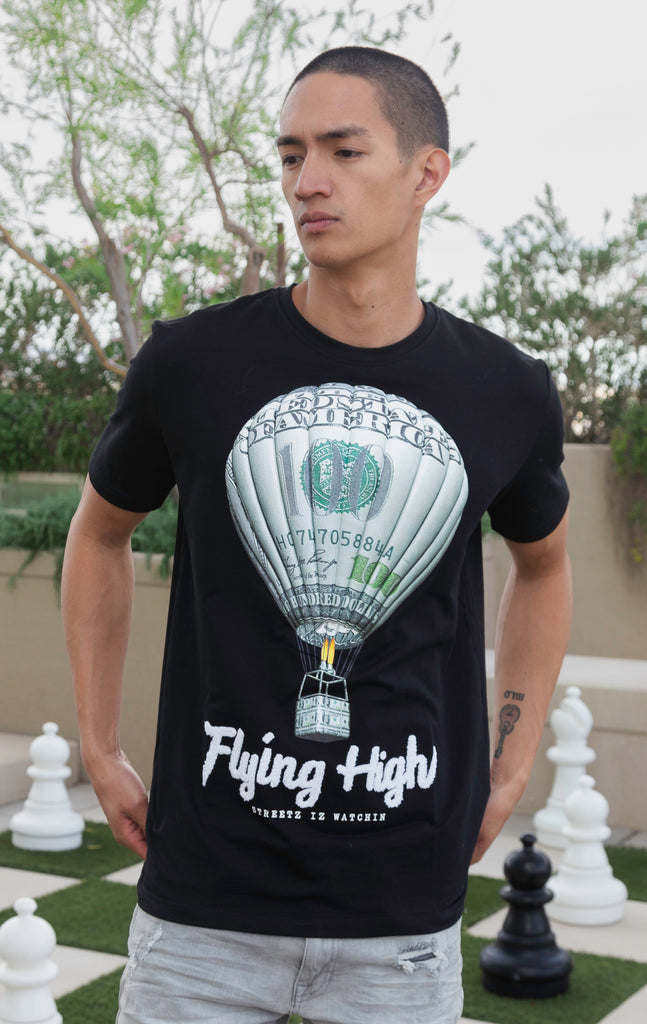 Flying high graphic t-shirt