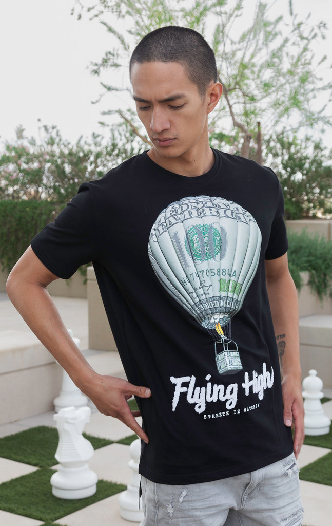 Flying high graphic t-shirt