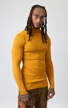 Mustard Long sleeve turtle neck shirt