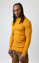 Mustard Long sleeve turtle neck shirt