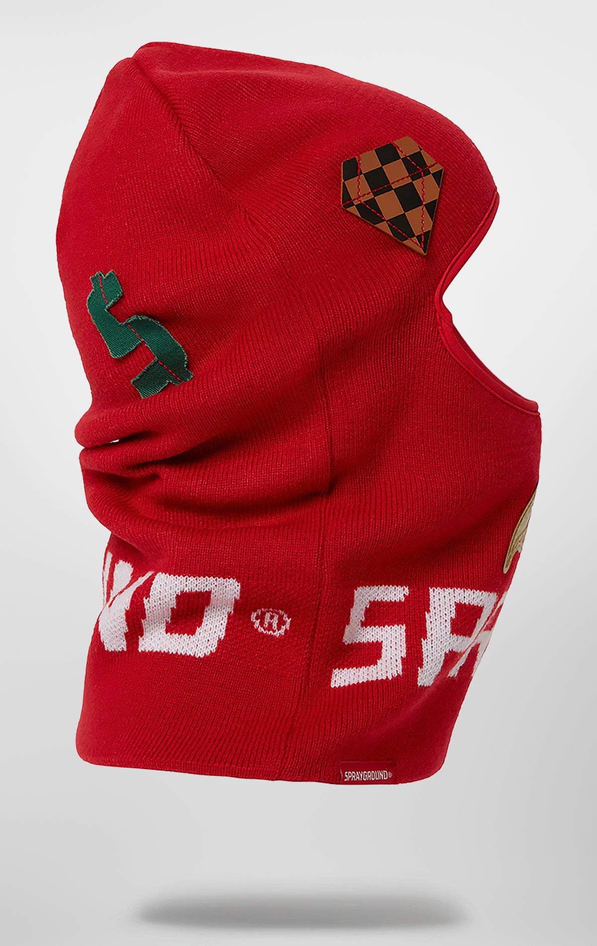 A stylish and warm limited-edition cozy ski mask featuring a soft and warm knitted construction, one-size-fits-all design, and perfect for winter outdoor activities.