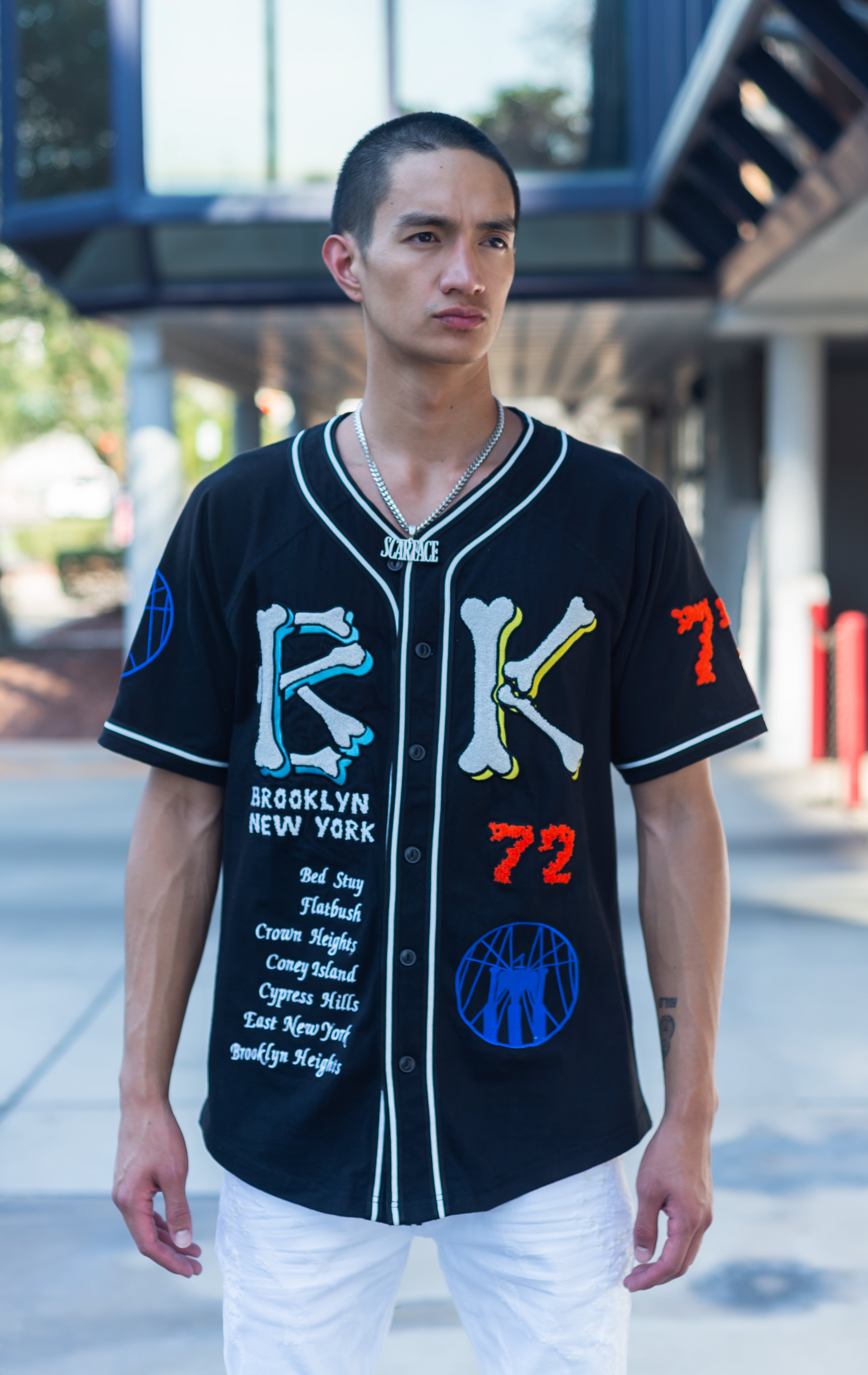Evolution Jeans Frwd Brooklyn Baseball Jersey Black / XL
