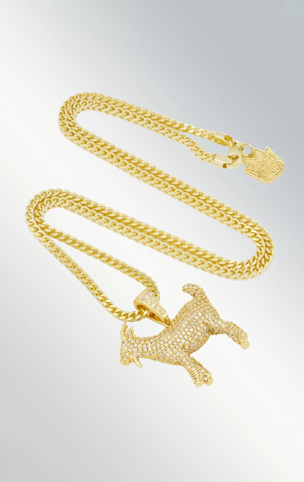 GOAT pendant necklace in gold