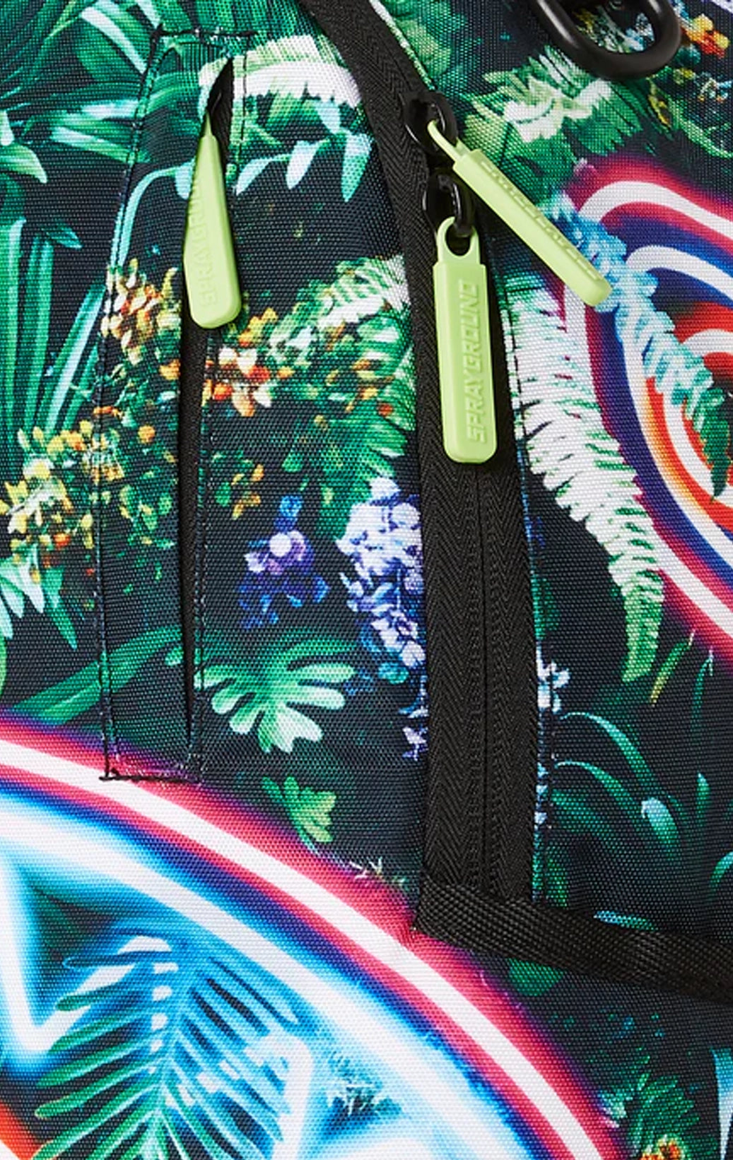 Sprayground Neon shark forest backpack