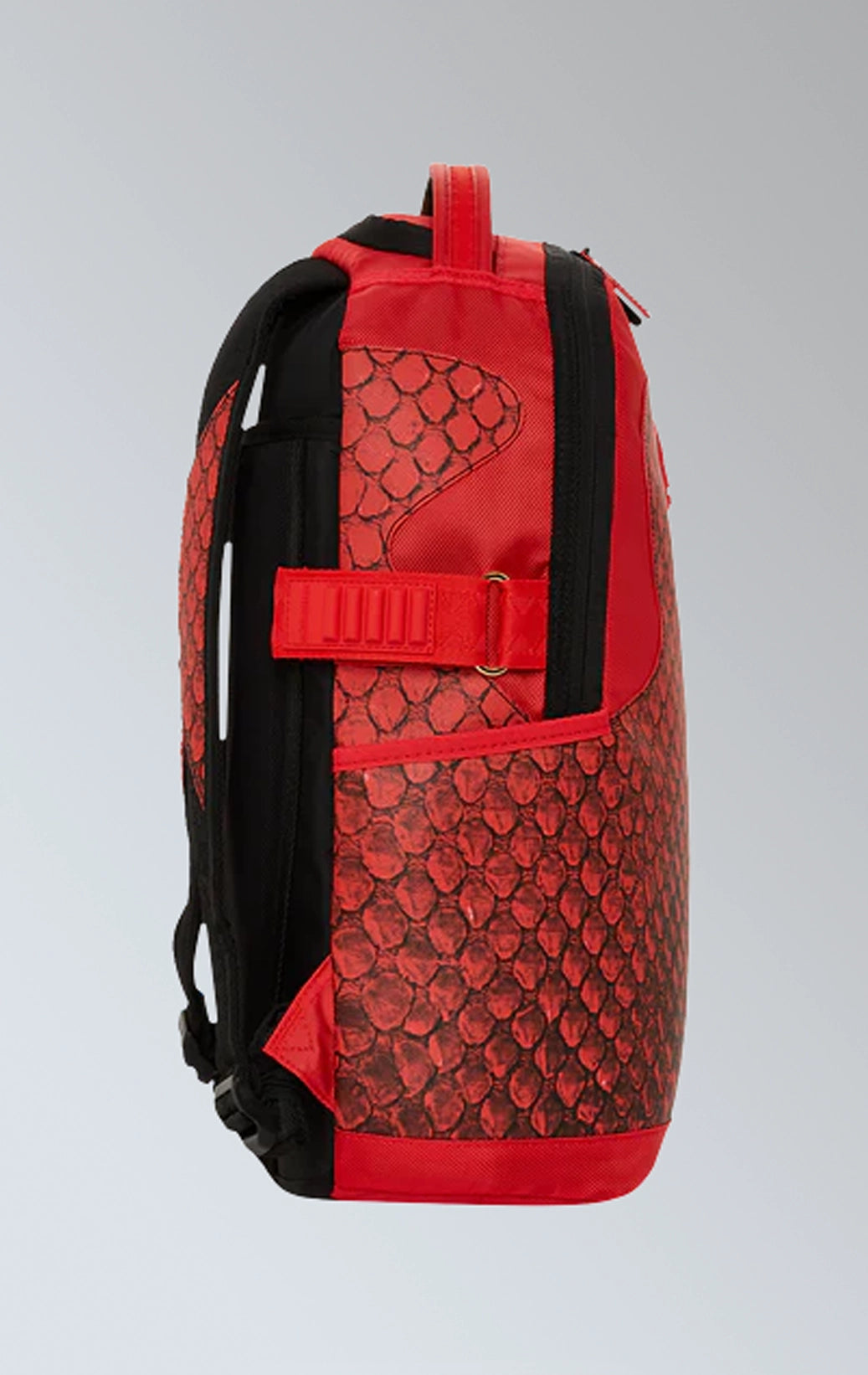 Sprayground red split backpack