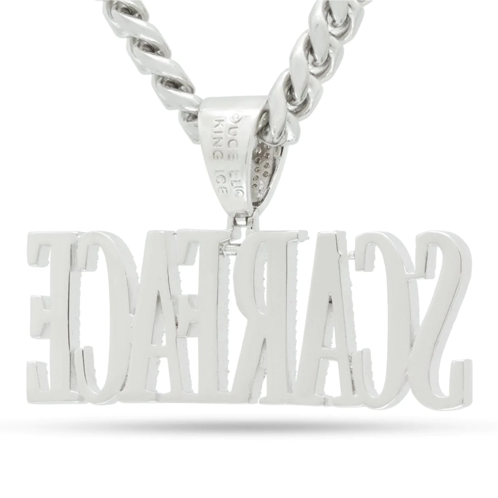 KING ICE SCARFACE NECKLACE - DENiMPiRE