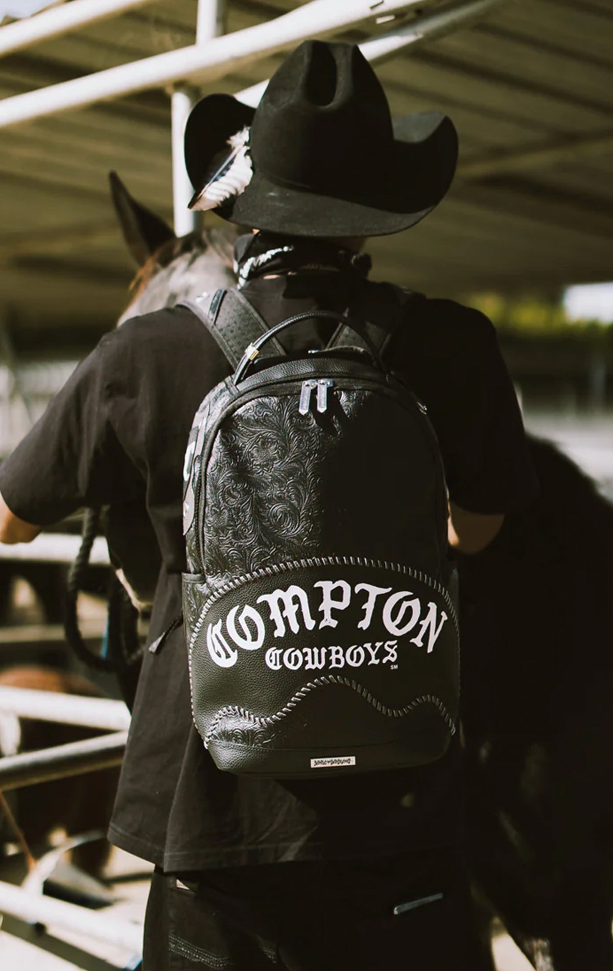 COMPTON COWBOYS WELCOME TO MY CITY BACKPACK