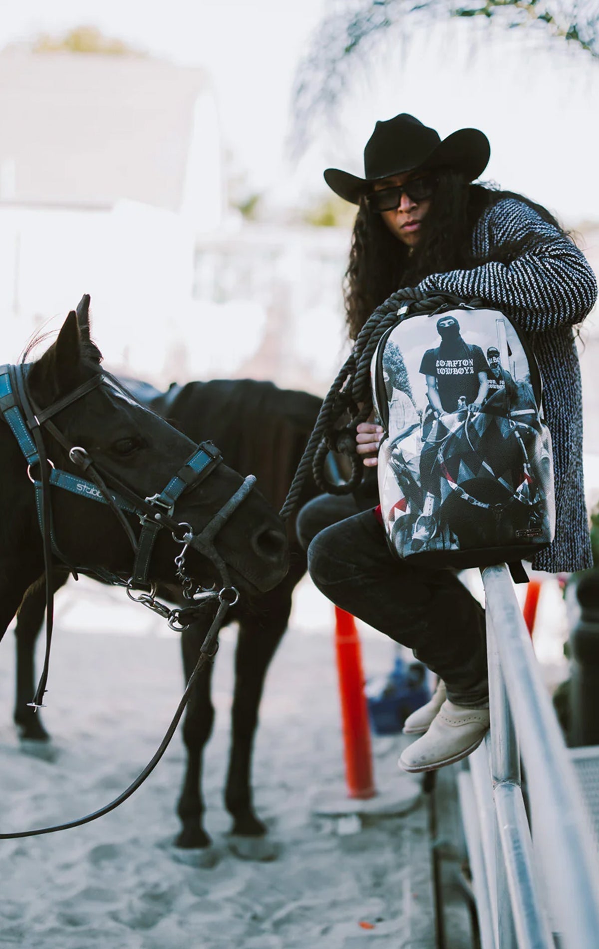 COMPTON COWBOYS RIDE ALONE BACKPACK