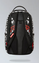 Sprayground Crazy Diamond backpack featuring an all-over print of a fierce diamond-toothed shark