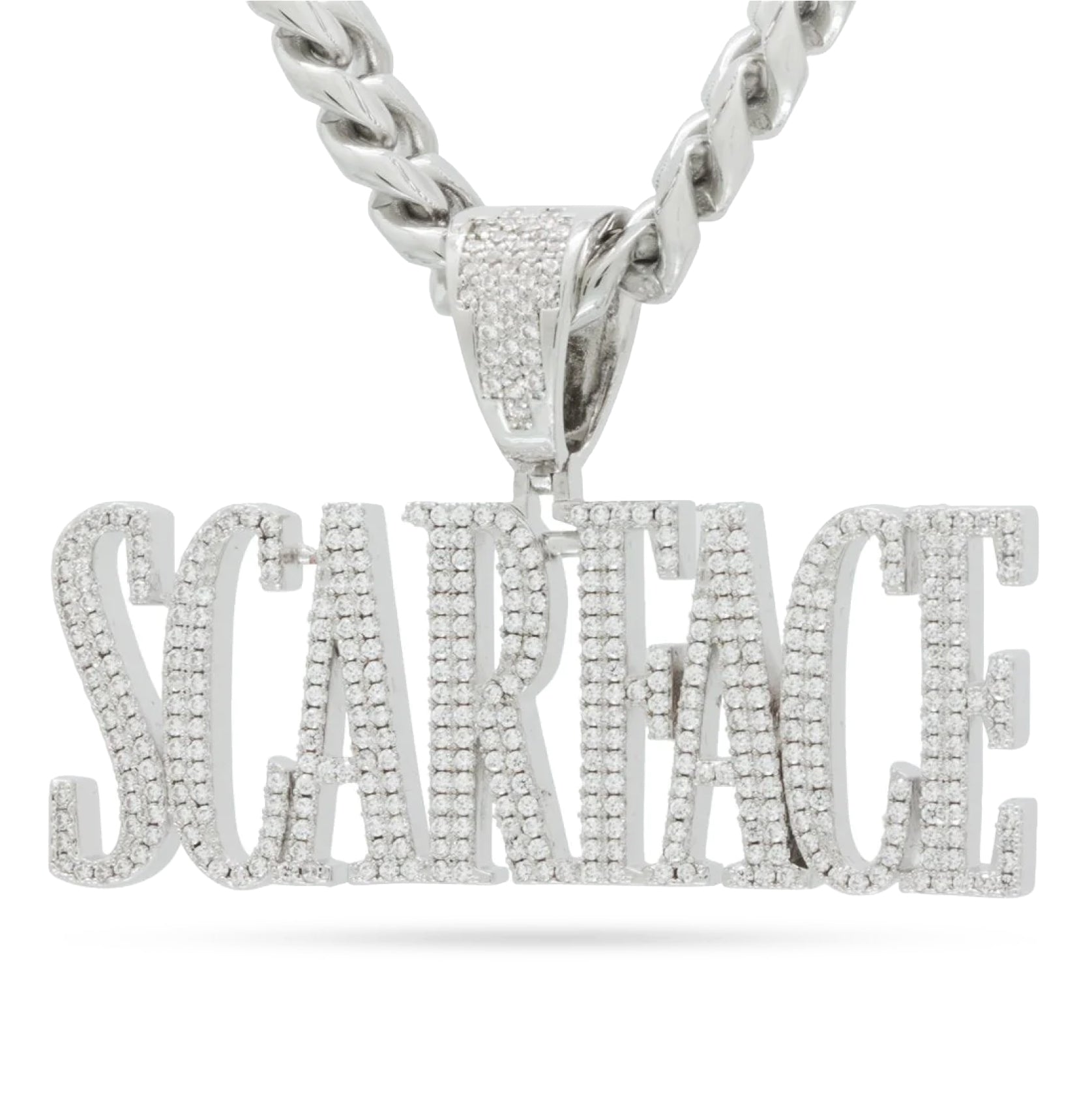 KING ICE SCARFACE NECKLACE - DENiMPiRE